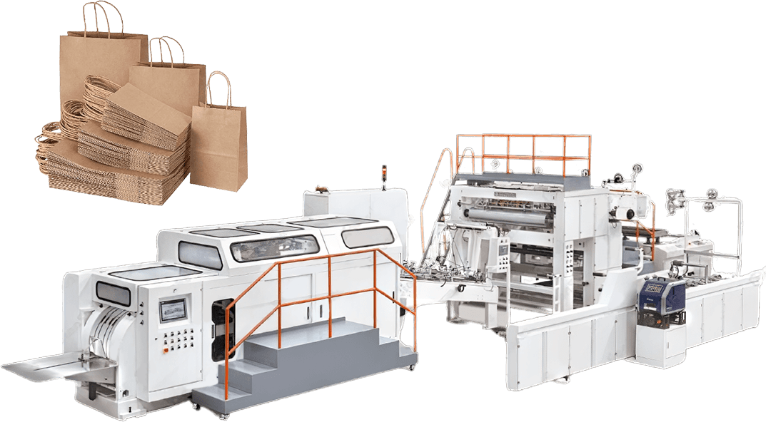 Машина для изготовления бумажных пакетов US-ZD-QFJ18N