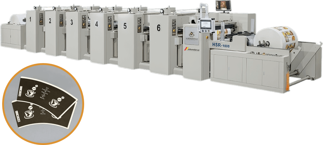 Принтер для флексографской печати US-HSR-1000