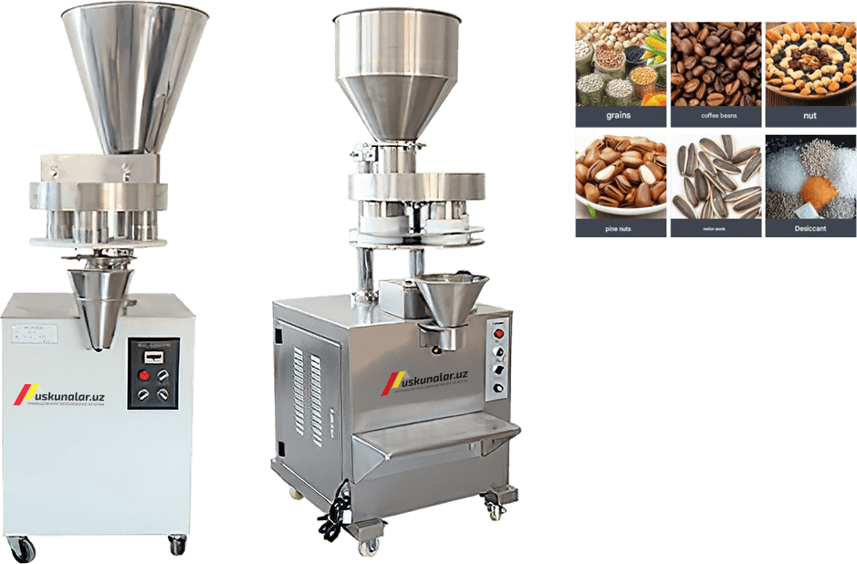 qadoqlash, vertikal qadoqlash, semechka qadoqlash, semechka paketlash, qadoqlash uskunalari, semechka qadoqlash uskunasi, pista qadoqlash uskunasi, pista qadoqlash, soda qadoqlash, granula qadoqlash, kukun qadoqlash, choy qadoqlash, paketchali choy ishlab chiqarish, paketchali choy qadoqlash