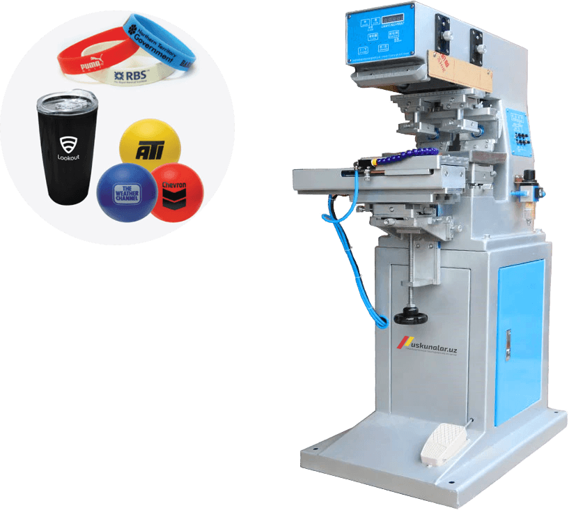 tamponli printer, bitta rangli tamponli printer, tamponli pechatlash, data urish uskunasi,