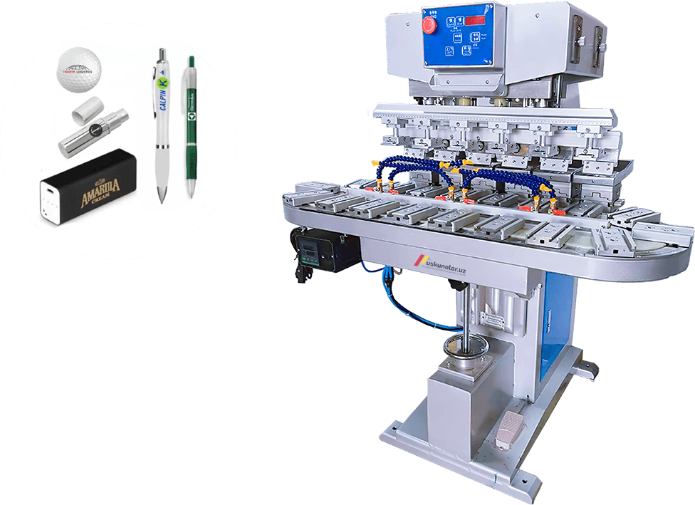 tamponli printer, 6 rangli tamponli printer, tamponli pechatlash, data urish uskunasi,